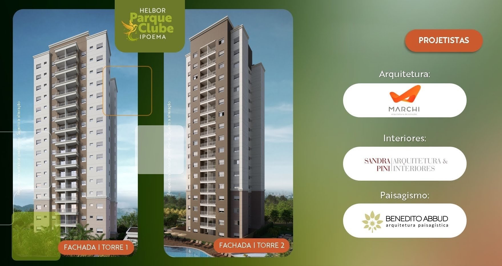 Helbor Parque Clube Ipoema — Fachada